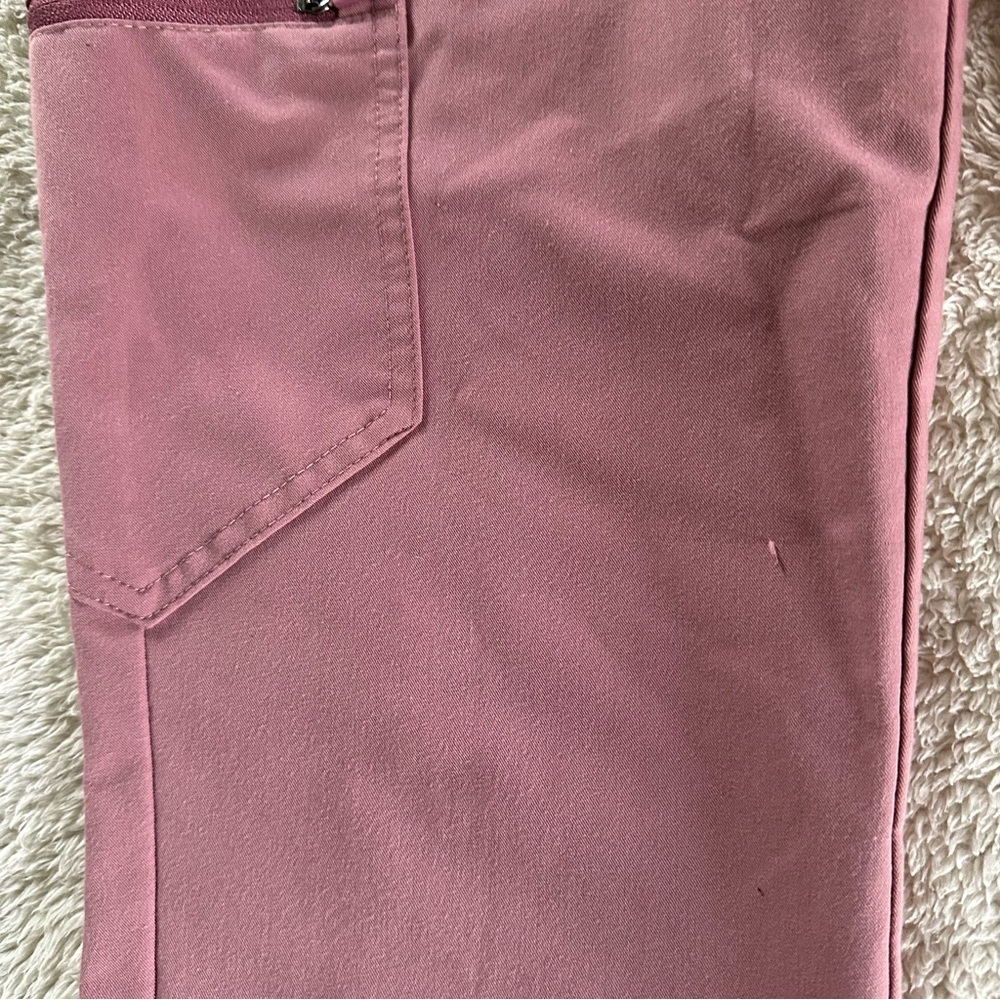FIGS Zamora Scrub Jogger Pants in Mineral Mauve Pink sz XS Petite - Picture 9 of 11